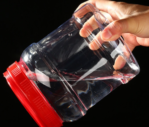 Botellas Selladas de Salsa de Chile con Miel y Sésamo en Varios Tamaños, Frascos de Almacenamiento de Boca Ancha, Botellas de Plástico para Frutas Secas de Grado Alimenticio - Product Image 5