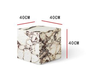 Mesa de Centro de Mármol Natural Calacatta Violet, Mesa de Té de Mármol Morado, Mesa de Centro Nórdica - Product Image 5