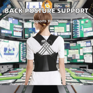 Masajeador Corporal Babaca 2025 al por Mayor para Corrección <span class=keywords><strong>de</strong></span> Postura, Soporte <span class=keywords><strong>de</strong></span> Espalda Ajustable para Curvatura Espinal con Control <span class=keywords><strong>de</strong></span> Tiempo, Nylon - Product Image 2