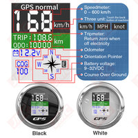 JMC jauge multifonction numérique GPS étanche compteur de vitesse numérique multifonction GPS étanche pour Marine Yacht moto