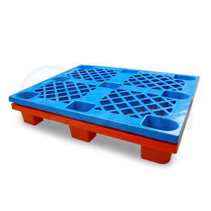 Palette en plastique imbriquée résistante à l'eau de Quali palette en plastique recyclée pour l'exportation à usage unique - Product Image 1