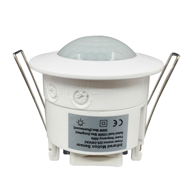 High Sensitivity 360 Degree 6m Smart Inductive Sensor Switch Automatic Daylight Sensor for Indoor Ceiling Motion Sensor Switch