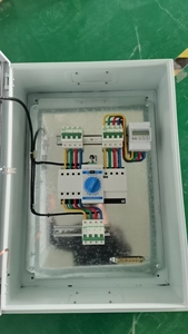 Armoire de commutation de transfert automatique à double alimentation avec minuterie et compteur d'économie d'énergie, panneau électrique ATS, boîtier de distribution électrique - Product Image 2