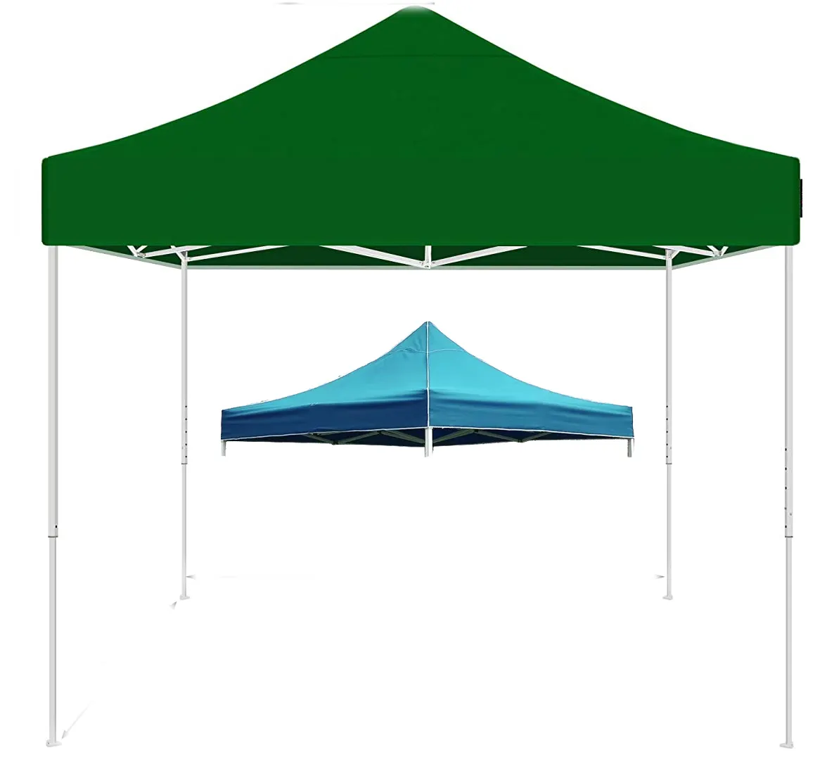 خيمة في الهواء الطلق معرض تجاري شعار خيمة 10 × 10 قدم تلسكوبي قابل للطي