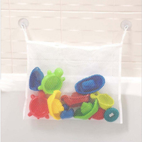 Nouveaux enfants bain eau jouets sacs de rangement grand salle de bain maille sac bain jouet sac bien rangé organisateur douche Caddy bébé jouet organisateur