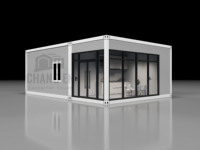 Maison conteneur détachable de conception nouvelle, qui peut être assemblée et transportée rapidement, maison modulaire préfabriquée moderne