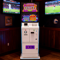 Kiosque de paris sportifs à écran tactile, kiosque de paiement de casino avec acceptation de billets et de pièces, terminal de libre-service
