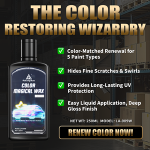 Cera Ecológica de Brillo Rápido <span class=keywords><strong>para</strong></span> Plásticos, Restaurador del Color, Fórmula <span class=keywords><strong>para</strong></span> Cubrir Arañazos, Nano Poliuretano, Cuidado Post-Lavado <span class=keywords><strong>para</strong></span> la Pintura del Automóvil - Product Image 4