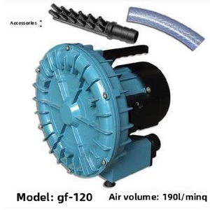 Souffleur annulaire RESUN GF-120 120W 190L/min, pompe à air haute pression pour aquarium, aérateur pour bassin à poissons - Product Image 3