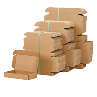 Boîte en carton ondulé écologique personnalisée pour dossiers, idéale pour l'affichage e-commerce, emballage de petits produits, vente en gros, haute qualité