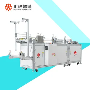 2024 New Launching Disposable pe plastic non woven shower hat making machine