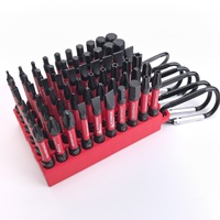 Ensemble de 10 embouts de tournevis en acier S2 de 50 mm (2 pouces), mélange de types Phillips, hexagonaux, Torx, sécurité, anti-effraction