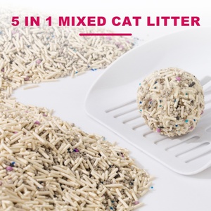 Muestras Gratis, Marca Blanca, Arena para Gatos de Bentonita y Tofu, con Carbón Activado de Zeolita, Libre de Polvo, Desodorizante, Factor 5 en 1 - Product Image 1