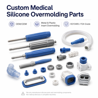 Pièces en caoutchouc silicone personnalisées, moulage par compression silicone, outillage de moulage pour accessoires médicaux OEM ODM