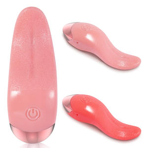 2024 nuevo con función de calefacción mujer lengua loca juguete sexual vibrador Venta caliente clítoris lamiendo lengua vibrador comercio - Product Image 2