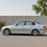 Pièces aérodynamiques modifiées Kit carrosserie M Sport Lame avant Jupes latérales Ailerons Ailerons de fenêtre pour BMW Série 3 E46