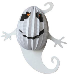 Lanterne murale en papier pastèque, gamme 3d pour les cérémonies d'halloween - Product Image 4