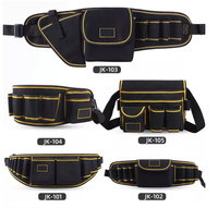 Sac à couteaux de chef Y2 en nylon 600D, toile, cuir et polyester, durable, pliable, avec 5 à 9 poches, pour jardinier, électricien, OEM