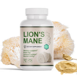 Suplementos de Hongos <span class=keywords><strong>para</strong></span> Adultos de Marca Privada de Fábrica GMP, Cápsulas de Extracto de Melena de León Orgánico Vegano Puro de 500 mg, Salud Cerebral <span class=keywords><strong>y</strong></span> <span class=keywords><strong>Memoria</strong></span> - Product Image 2