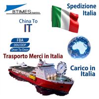 Service de Fret International Italie Expédition Spéciale Mer de Naples Livraison DDP Services Express d'Entreposage Agent