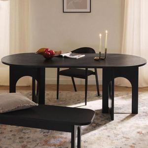 JINS Mobilier de maison moderne à bas prix et à forte demande Taille personnalisée Table rectangulaire en dalle de bois pour restaurant en noyer massif - Product Image 5
