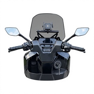 Adecuado para Honda HRD125 con modificación de espejo retrovisor delantero, parabrisas elevado HRD, parabrisas deportivo - Product Image 3