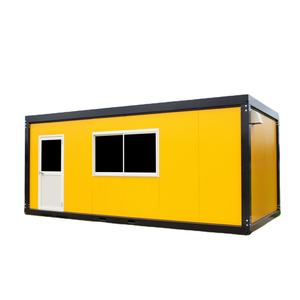 Maison conteneur préfabriquée détachable DDP de 20 pieds avec panneaux sandwich, design moderne pour camping et habitation - Product Image 1