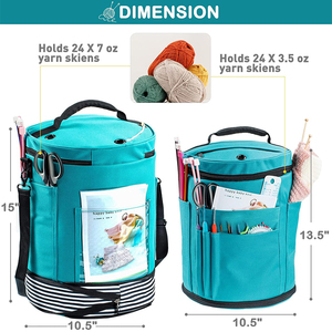 Nhà Sử Dụng Sợi Organizer Với Đan Kim Trường Hợp Crochet Phụ Kiện Chủ Lưu Trữ Túi - Product Image 3