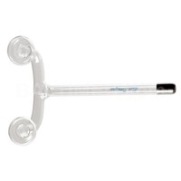 Tube en verre à étincelles au néon argon, accessoires personnalisés de buse d'électrode, sortie d'usine pour baguette faciale haute fréquence Darsonval
