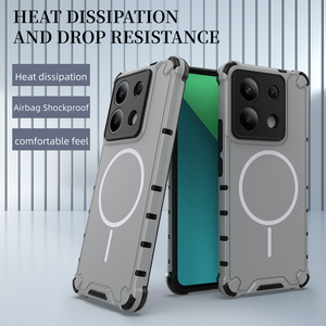 เคสโทรศัพท์ Redmi Note 13 Pro แบบแม่เหล็ก รองรับการชาร์จไร้สาย ป้องกันการตกกระแทก แข็งแรง ทนทาน ผลิตจาก TPU+PC <span class=keywords><strong>ราคา</strong></span>โรงงาน ปรับแต่งได้ - Product Image 2