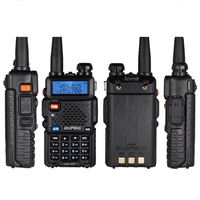 Radio bidirectionnelle portable Baofeng UV-5R 5W avec batterie 1800mAh, double bande, radio FM, radio amateur baofenguv5r baofeng uv 5r