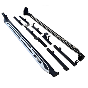 JOESHIER Luxury & Off-Road Aluminum Alloy <b>Pedal</b> Type <b>Car</b> Side Steps & Running Board for RUSH 2018-2021 Decoration Protection - Product Image 6