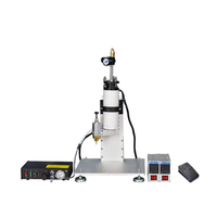 Distributeur de thermofusible semi-automatique PUR Peach 220V avec PLC pour Machine à seringue à colle en silicone AB Garantie 1 an