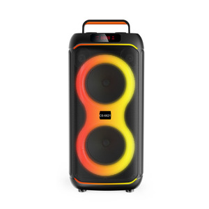 Altoparlanti <span class=keywords><strong>Karaoke</strong></span> Wireless BT Professionali Portatili da 6 Pollici con Luce LED, Campione Gratuito - Product Image 6