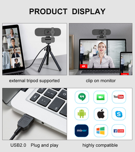 Cámara Web USB 4K de Fabricación Shenzhen, Alta Calidad de Imagen, Enfoque Automático PDAF, Buen Ángulo de Visión, para Conferencias y Reuniones - Product Image 6