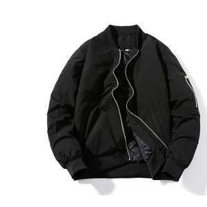 2023 moda nueva chaqueta Bomber de gran tamaño para hombre, chaqueta Bomber impermeable de alta calidad con estampado y bordado, chaqueta Bomber personalizada Wint - Product Image 5