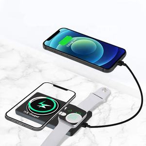 <span class=keywords><strong>Chargeur</strong></span> sans fil 3 en 1 de haute qualité, batterie <span class=keywords><strong>externe</strong></span> magnétique 5000 mAh, étui de batterie <span class=keywords><strong>externe</strong></span> pour <span class=keywords><strong>iPhone</strong></span> 13, alimentation USB pour Apple Watch - Product Image 3