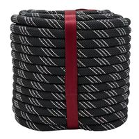 Cordon de remorquage statique professionnel en polyester 18mm 20mm 22mm, corde utilitaire tressée haute ténacité, équipement de rigging industriel robuste