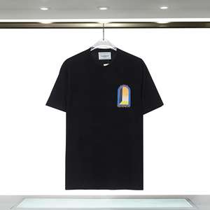 Manica corta con Logo del marchio personalizzato: Logo con lettera Fantasy Gate stampato girocollo personalizzato traspirante e confortevole - Product Image 2