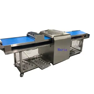 Máquina automática de fazer croissants, máquina de corte de massa de pastelaria