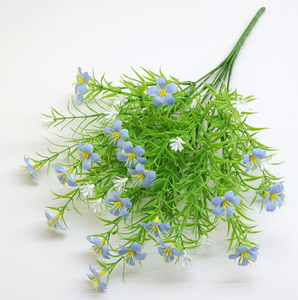 نباتات اصطناعية بلاستيكية تباع مباشرة من المصنع، باقة أوراق سرخس محاكاة لتزيين حفلات الزفاف - Product Image 3