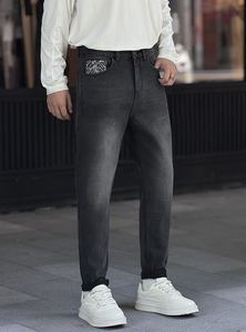 Jeans en denim de récupération japonais pour garçons, Slimfit Lose Fit, hommes, garçons, Holgados De Caballeros <span class=keywords><strong>Pontalon</strong></span> Hombre Jean Jeans - Product Image 3