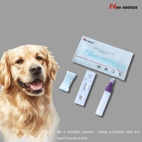 Kit de test rapide de l'antigène du virus adéno-virus canin (VAC) pour animaux de compagnie, haute sensibilité, cassette de diagnostic CAV Ag pour chiens