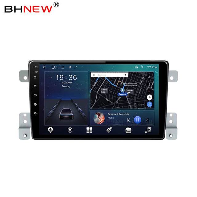 Android Car DVD Player for Suzuki Vitara 2005-2015 2 Din GPS Navigation Multimedia Player Head Unit  Wifi BT