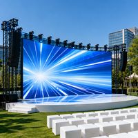 Location de grands murs vidéo LED pour usage intérieur et extérieur, modules LED RGB P1.95 P2.6 P2.97 P3.91 pour écran LED extérieur 3.91mm à des fins de location