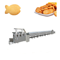 Ligne de production entièrement automatique de petits biscuits durs et mous, machine industrielle de fabrication de biscuits à petit prix
