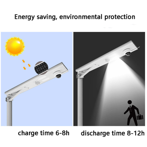 Farola Solar LED Integrada IP67 con Cámara CCTV WiFi 4G para Uso Comercial en Carreteras - Product Image 4