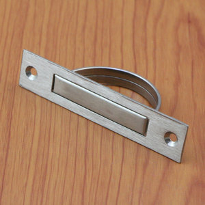 Manija Giratoria de Acero Inoxidable UWAKS76/94/115 para Gabinete, Montaje Superficial, Diseño Minimalista, Antioxidante, Acabado Cepillado - Product Image 4