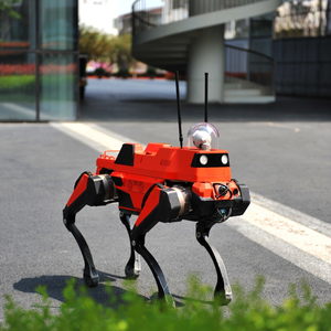 Chien robot quadrupède de recherche et de sauvetage d'urgence, construction métal-caoutchouc, contrôle par application 5G, Android 12 OS, stockage 32 Go, lutte contre les incendies - Product Image 4