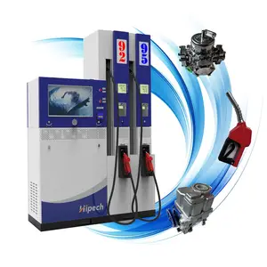 Manufacturer Bennett Fuel Dispenser Auto Petrol Pump 4 HOSE Digital Mobile Station Diesel Fuel Dispenser